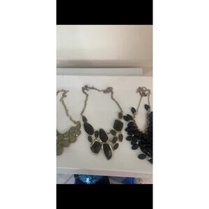 Necklaces Statement Pieces 3 Lot